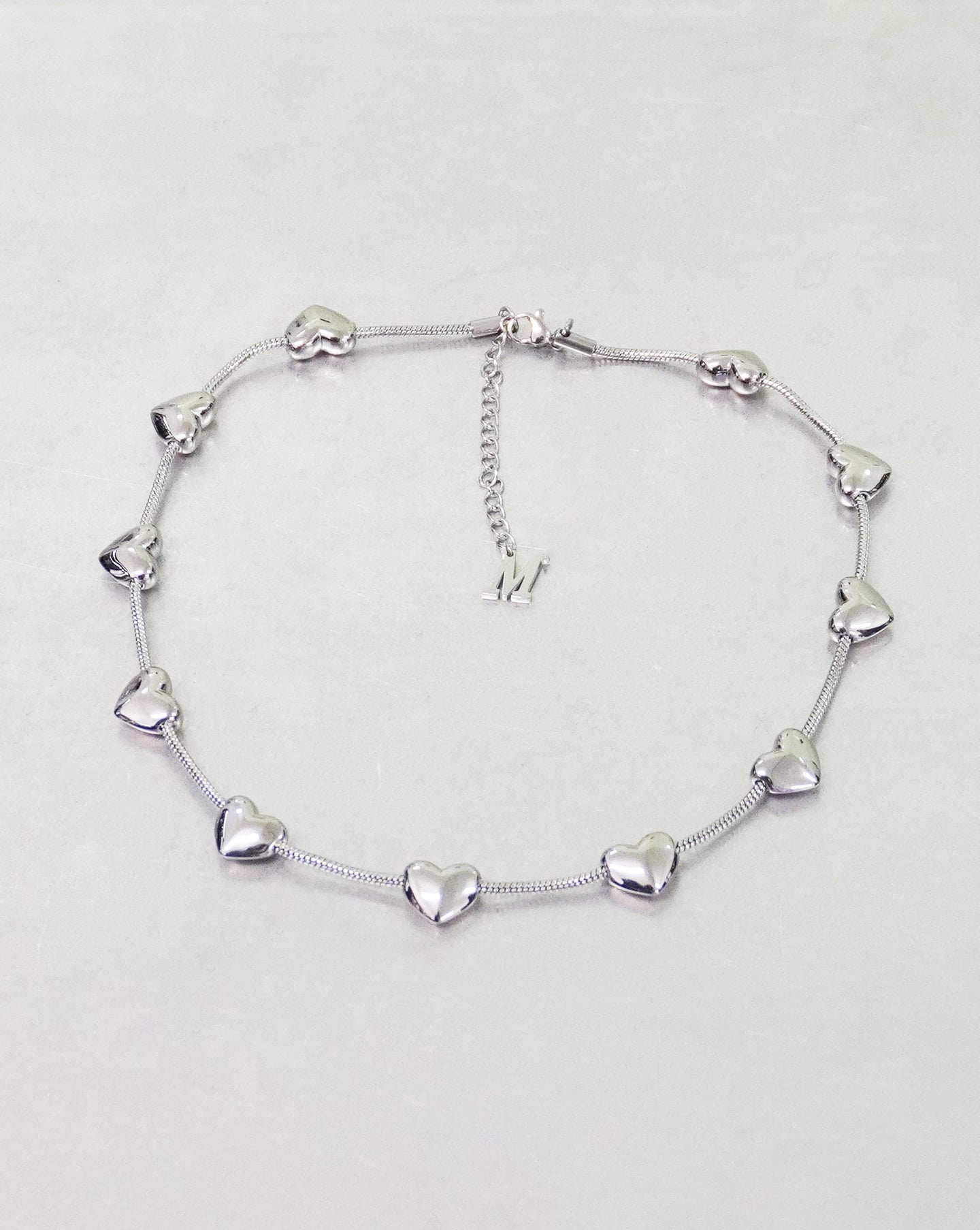 Marland Backus - Silver Lil Heart Necklace